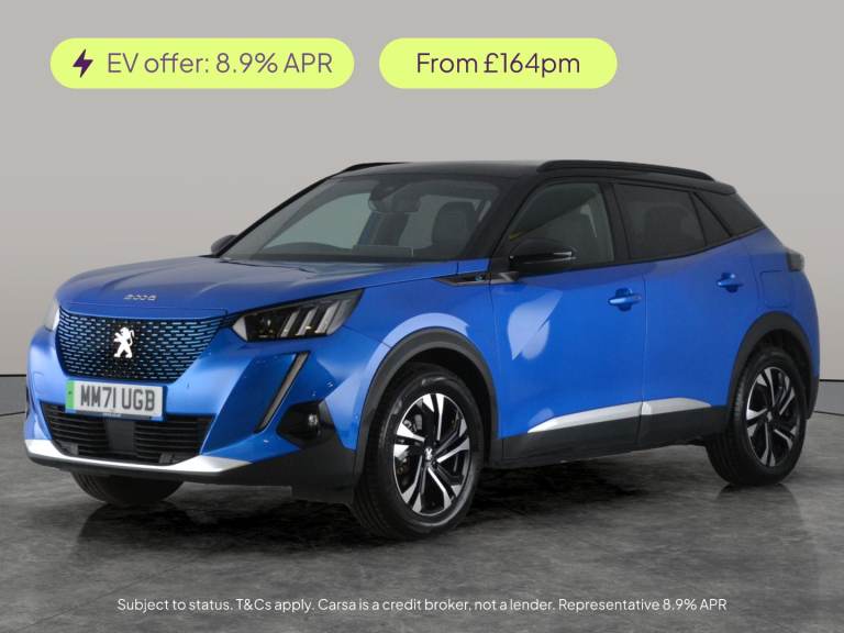 2022 Peugeot E-2008 50kWh GT SUV 5dr Electric Auto (136 ps) - HEATED SEATS - BLIND SPOT ASSIST  S...