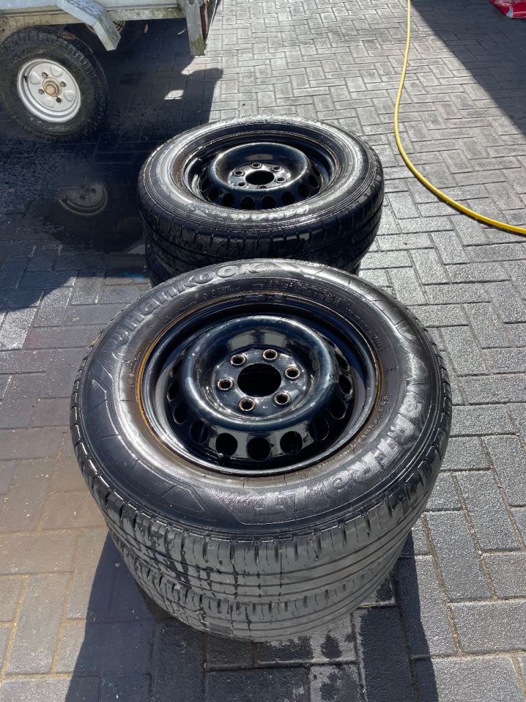 vw crafter 6 stud wheels and tyres 