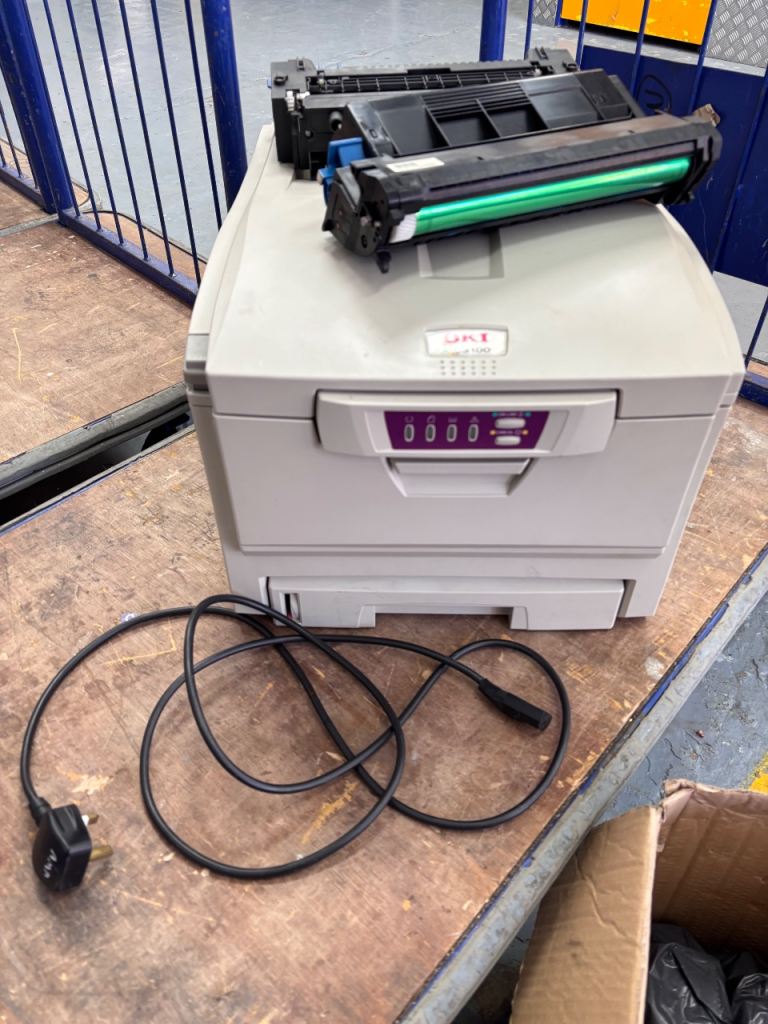 OKI C3100 Colour Laser Printer + Toner Bundle