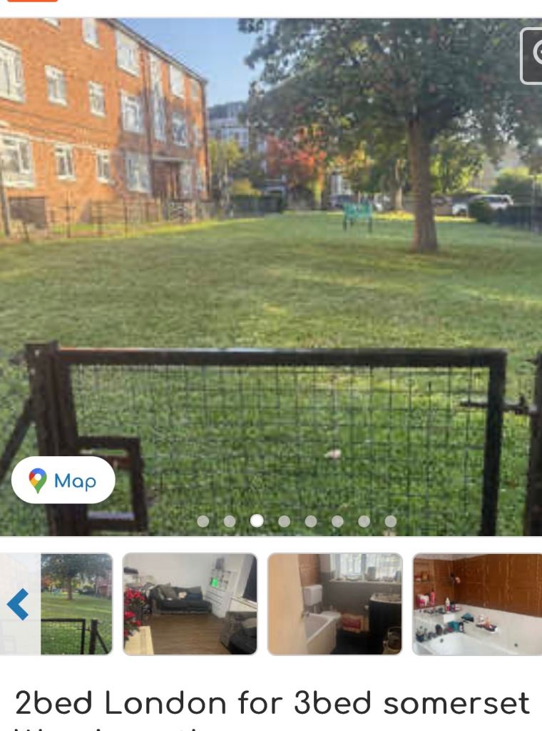 2bed wandsworth wanting 3bed somerset