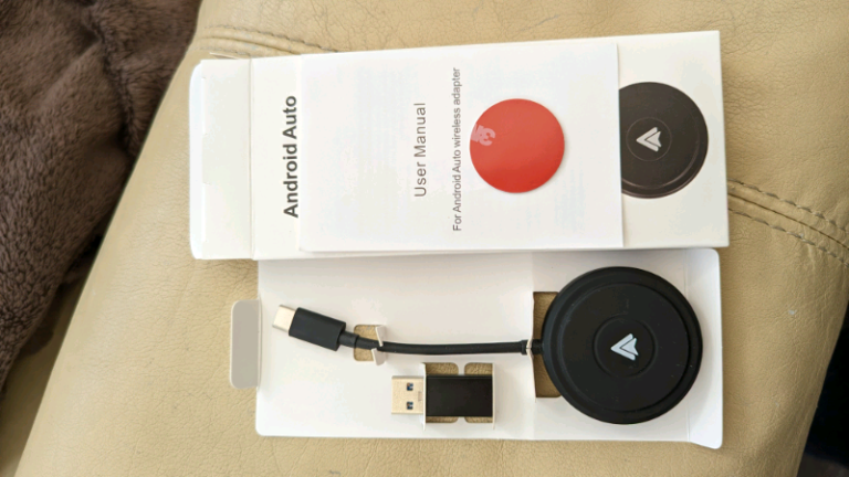 Wireless Android Auto Adapter.