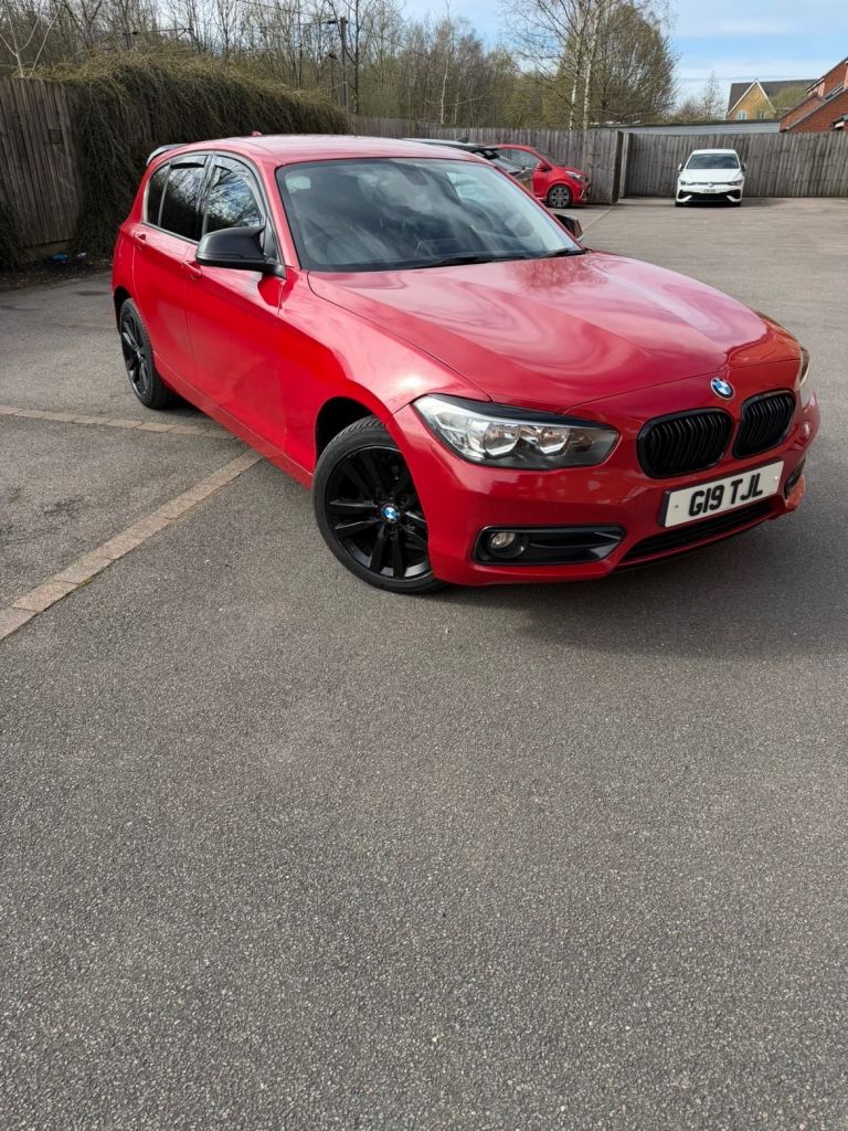 Red BMW 1 Series 2016 116d
