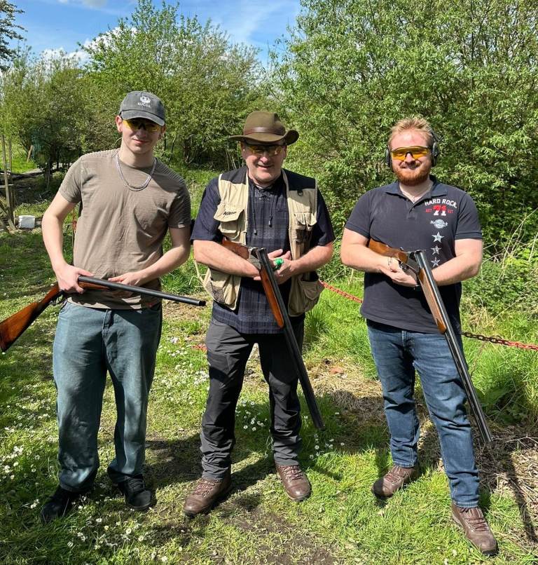 Clay pigeon shooting have a go session