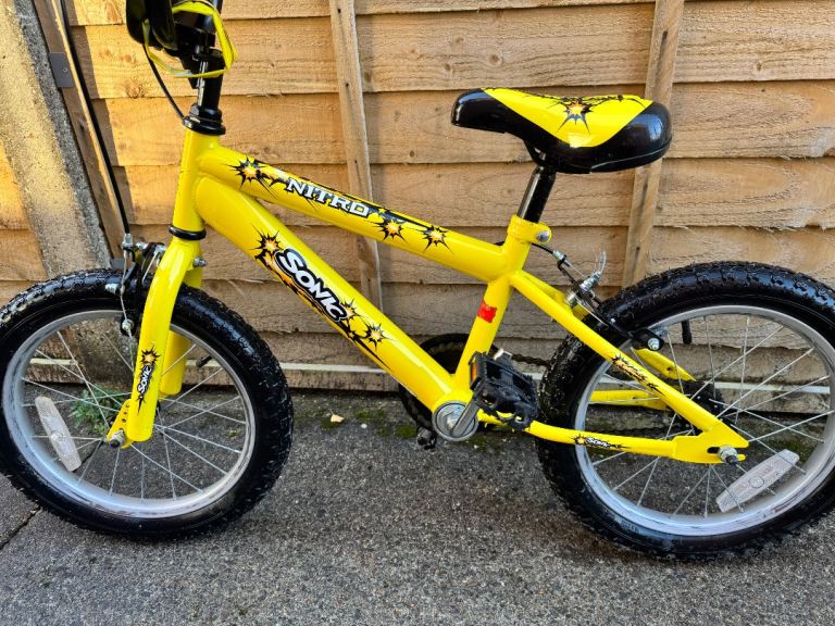 Kids Sonic Nitro Bike Age 3-7yrs