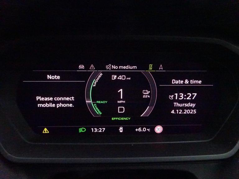 2023 23 REG AUDI Q4 E-TRON S LINE 35 ELECTRIC AUTO DAMAGED REPAIRABLE SALVAGE