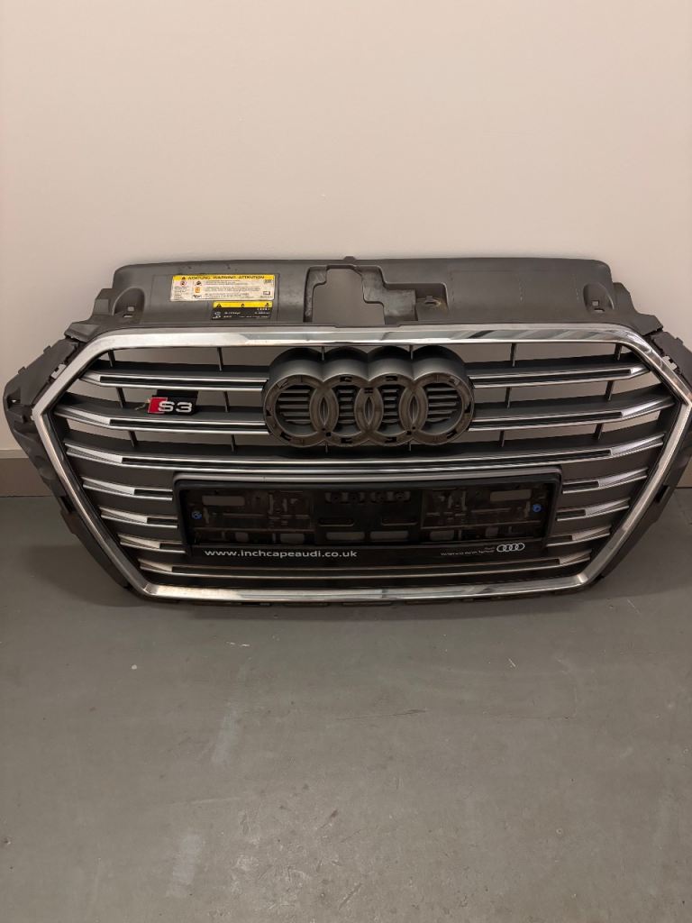 Genuine Audi S3 front grill front bumper 2018 8V OEM