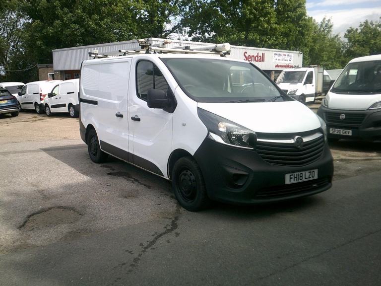 Vauxhall Vivaro 1.6 CDTi,2018,18 REG,WHITE,ONLY 81,000 MILES,1 OWNER,CLEAN VAN