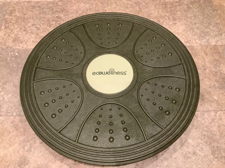 Eco Wellness Fitness Exercise Balance Board 16” Diameter 360 Degree Rotation