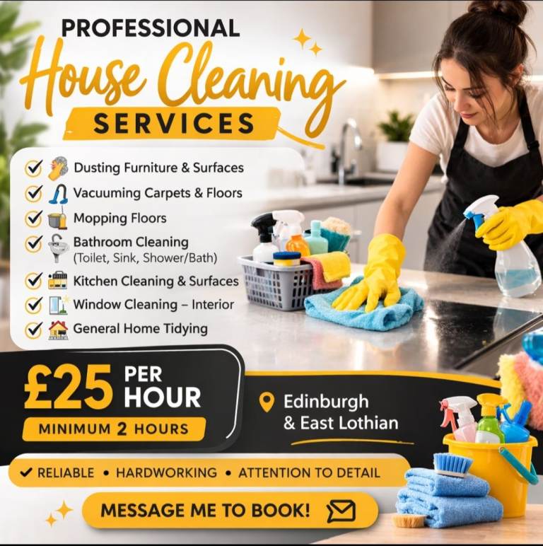 Professional house cleaning 👌 