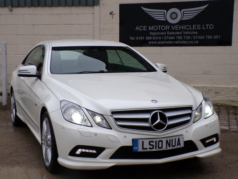 2010 Mercedes-Benz E Class E350 CGI BlueEFFICIENCY Sport 2dr Tip Auto COUPE PETROL Automatic