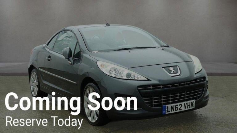 PEUGEOT 207 CC 1.6 VTi Allure Euro 5 2dr 2012