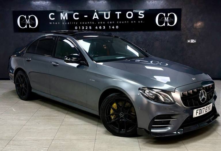 2017 Mercedes-Benz E Class 3.0 E43 V6 AMG (Premium) Saloon 4dr Petrol G-Tronic+ 4MATIC Euro 6 (s/...