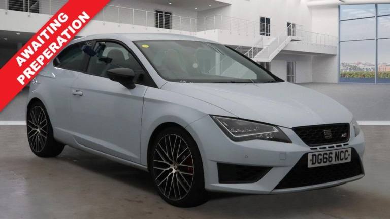 2016 SEAT Leon 2.0 TSI Cupra Black 290 3dr HATCHBACK PETROL Manual