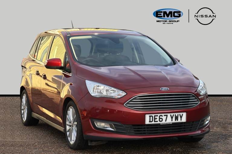  Ford Grand C Max 1.0t Ecoboost Titanium MPV 5dr Petrol Manual Euro 6 s/s 125 Ps