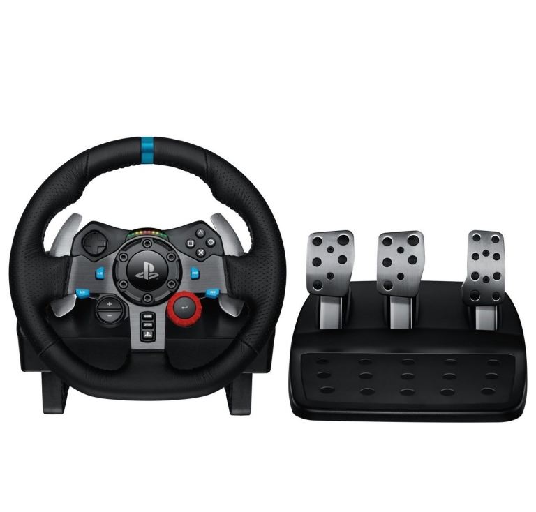 Logitech G29 Racing Wheel + Pedals – good Condition – PS4/PS5/PC