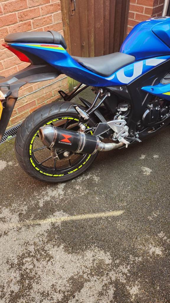 Scorpion Black Widow Exhaust for Suzuki GSX-R125