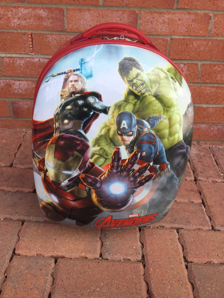 Kids Avengers suitcase