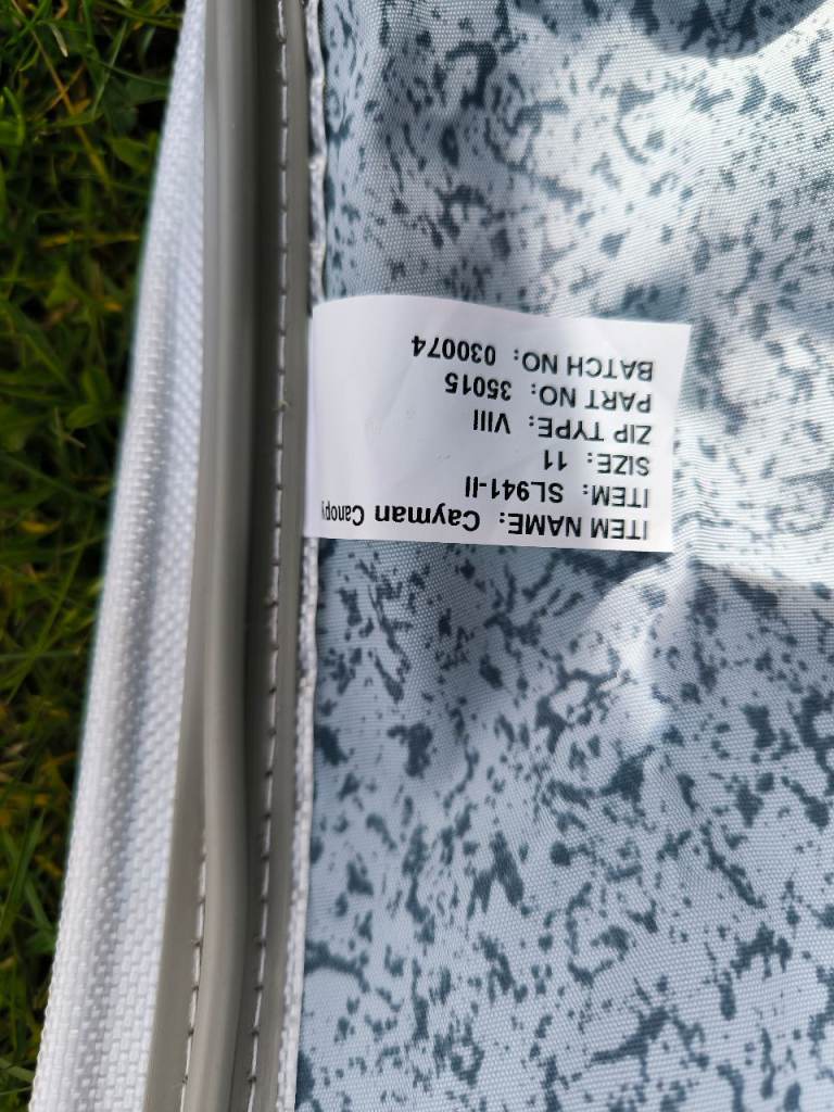 CAMP TECH Cayman Camos Awning - Size 11