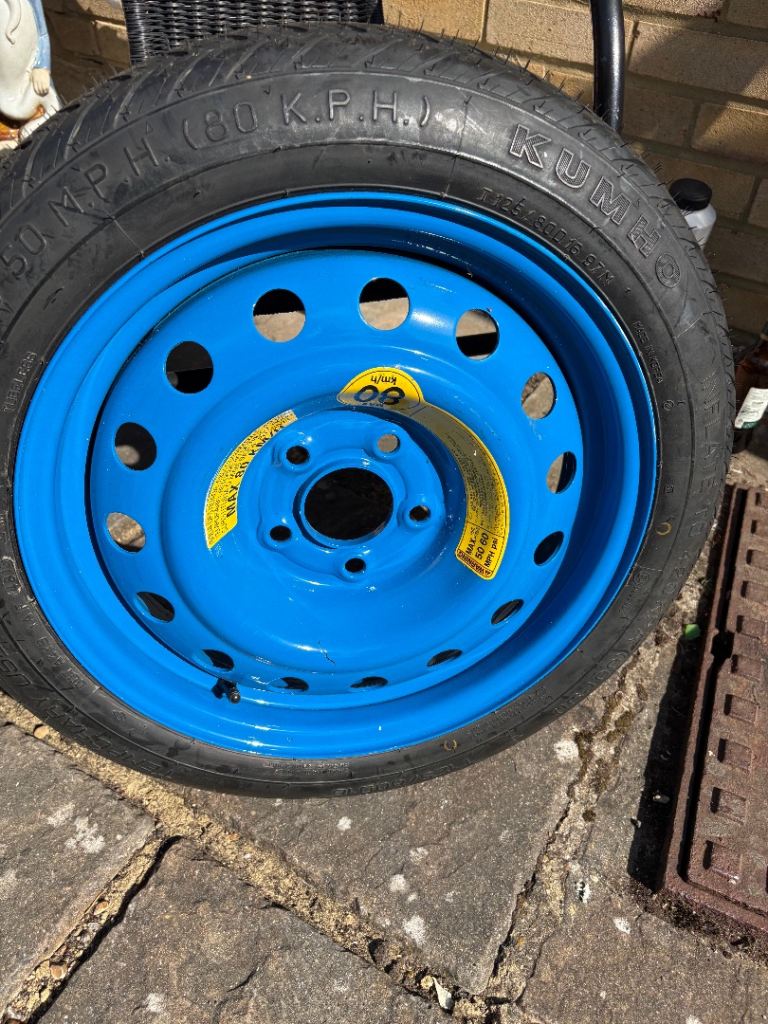 SPACE SAVER WHEEL N TYRE  (NEW)