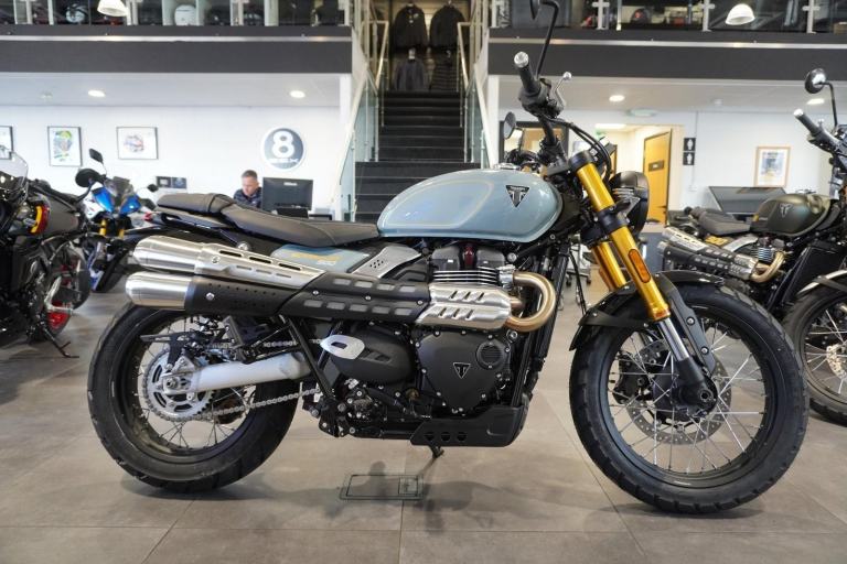 Triumph Scrambler 900, 2026, Urban Grey. IN STOCK NOW Only £10395