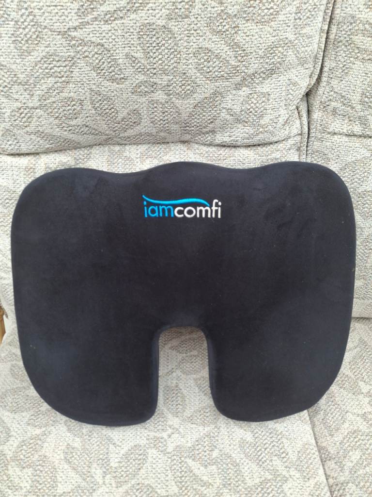 iamcomfi Orthopaedic Seat Cushion – Black, As New