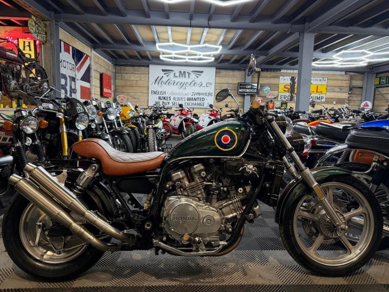Honda VF700C, 700cc, Custom, Lancaster bomber themed, outstanding, px 