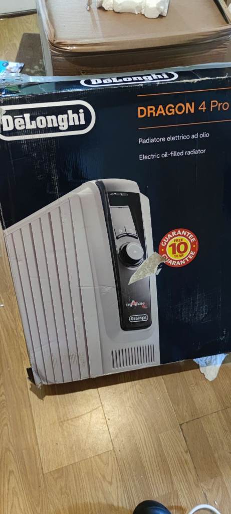 Delonghi Dragon 4 Pro Electric Oil Filled Radiator 