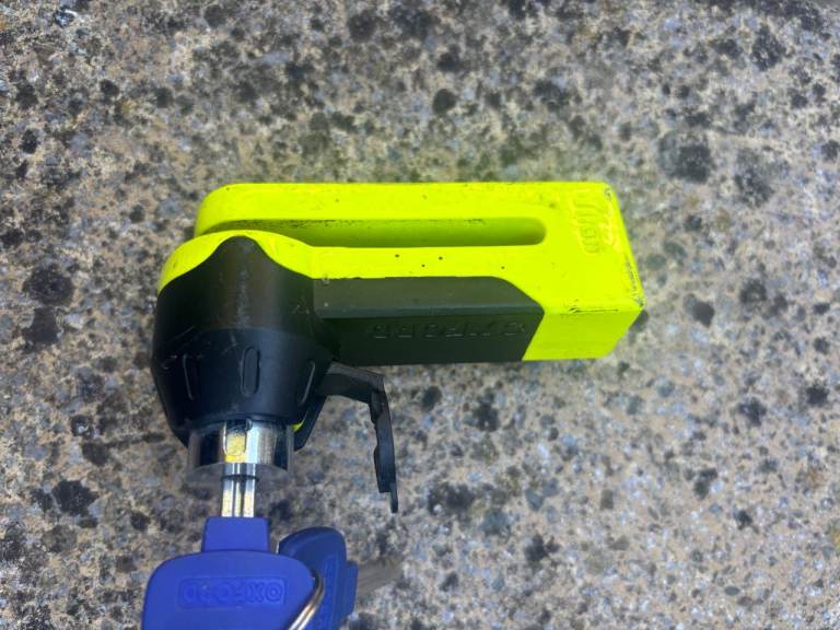 Oxford Titan motro cycle disc locl