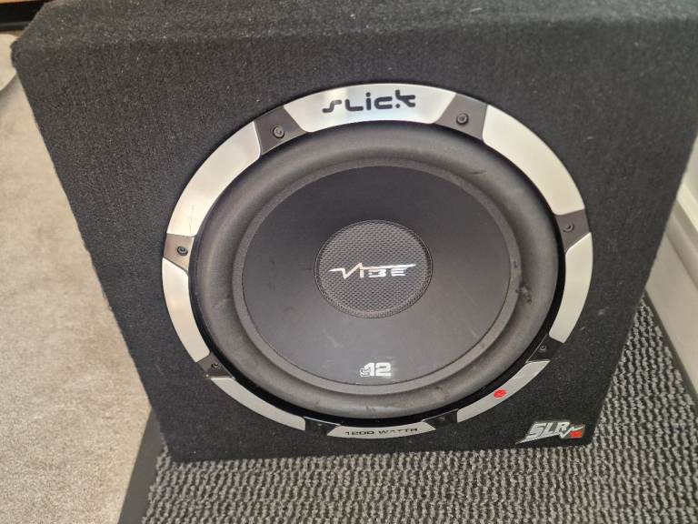 12 INCH VIBE SLICK SUBWOOFER - 1200 WATTS