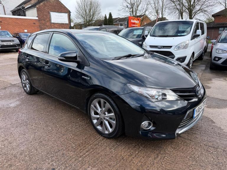 2014 Toyota Auris 1.8 VVT-h Excel CVT Euro 5 (s/s) 5dr HATCHBACK Petrol/Electric Hybrid Automatic