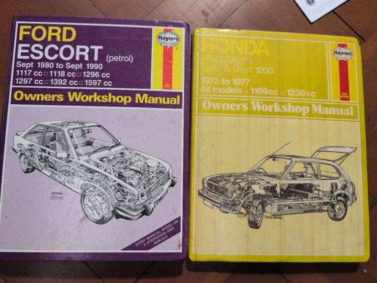 Haynes car manuals