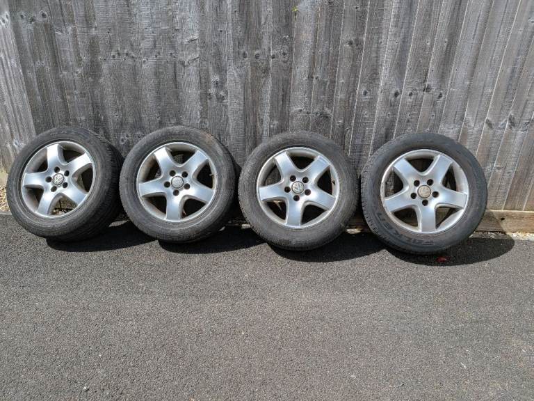 VW T5 tyres with alloys X4