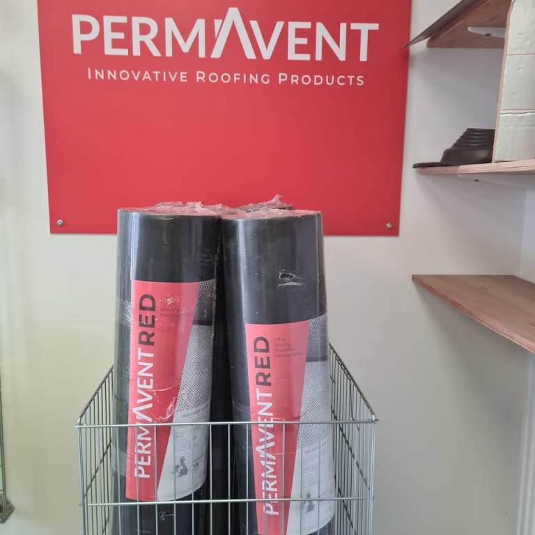 (x12) Permavent RED Vapour Permeable Breather Membrane 1m x 50m
