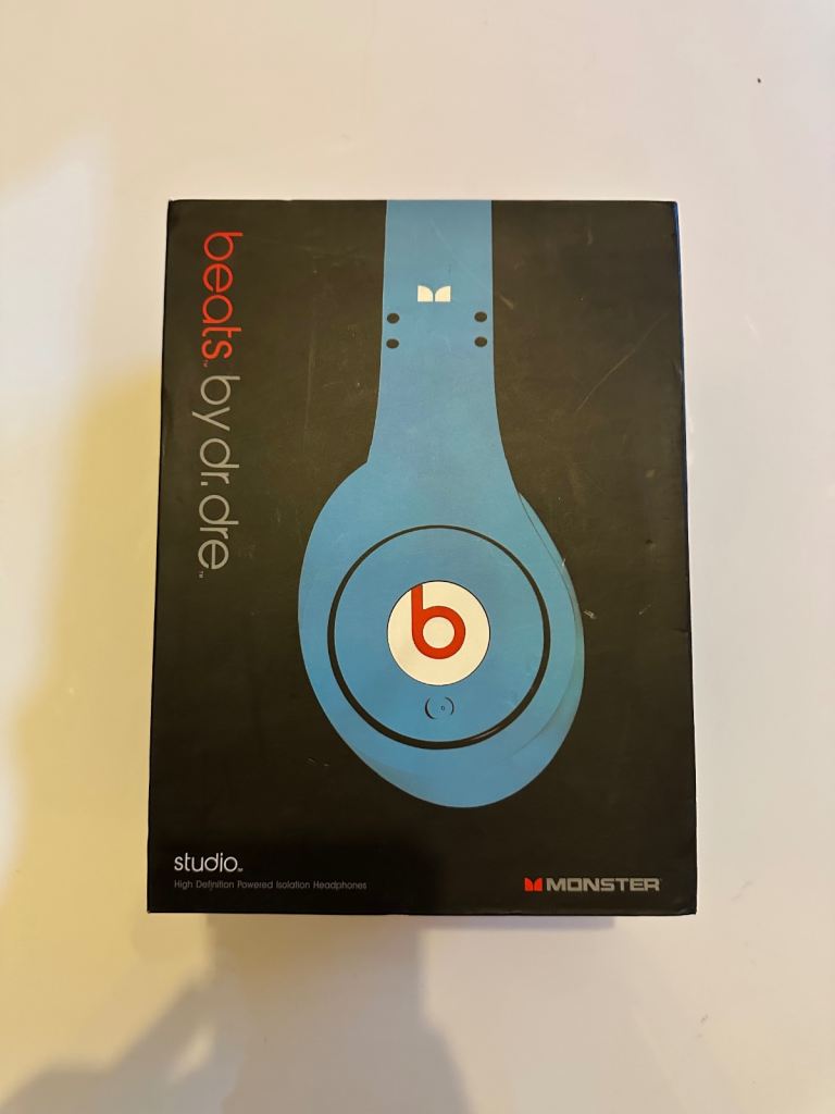 Beats by Dr. Dre Studio Headphones - Blue, Good Condition