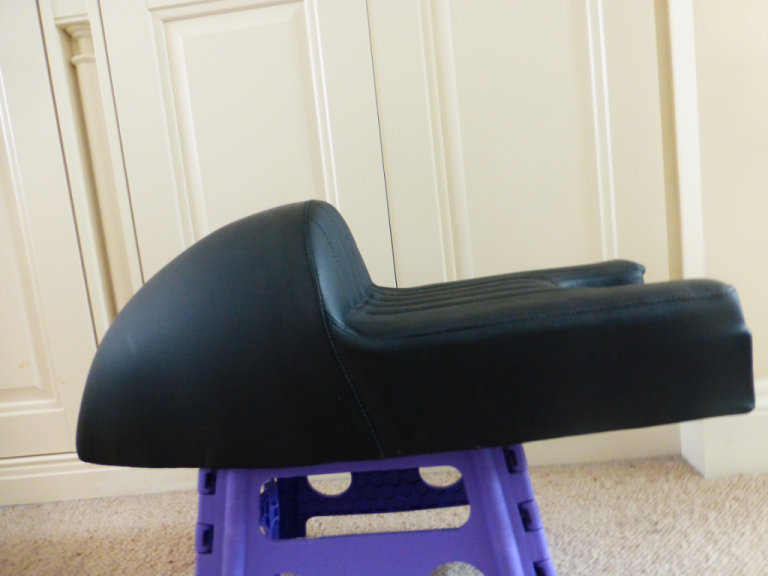 Manx Type Motorcycle Alloy Seat for Feather Bed Wide line or special