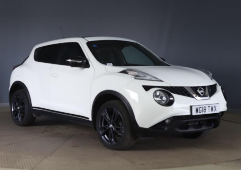 NISSAN JUKE 1.2 DIG-T Tekna White Manual Petrol 2018
