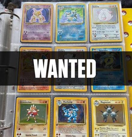 Buying Pokemon cards (old or new)