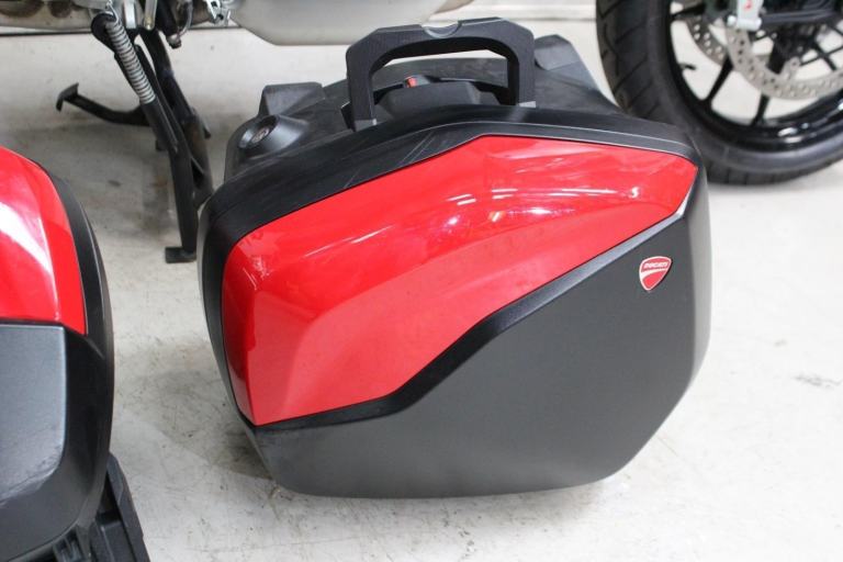 2021 21 DUCATI V4S MULTISTRADA RADAR FSH TRADE SALE RED &PANNIERS 26K V4 S 1158