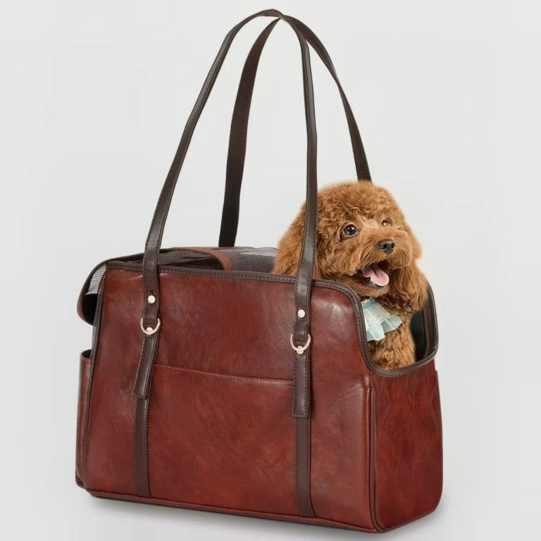 🐶 Luxury Pet Carrier Bag – Stylish & Comfortable