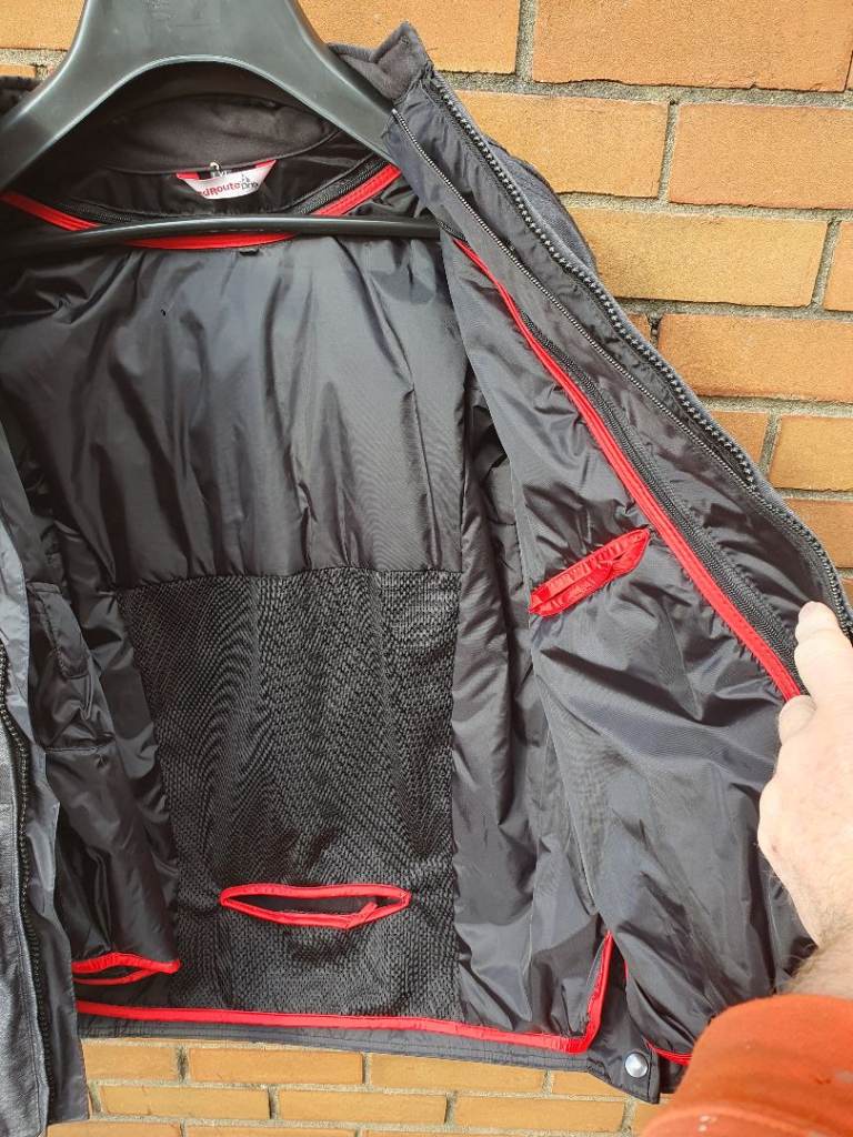 Ladies red route jacket