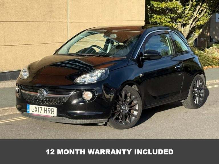 2017 Vauxhall ADAM 1.4i GLAM Hatchback 3dr Petrol Manual Euro 6 (87 ps) Hatchback Petrol Manual