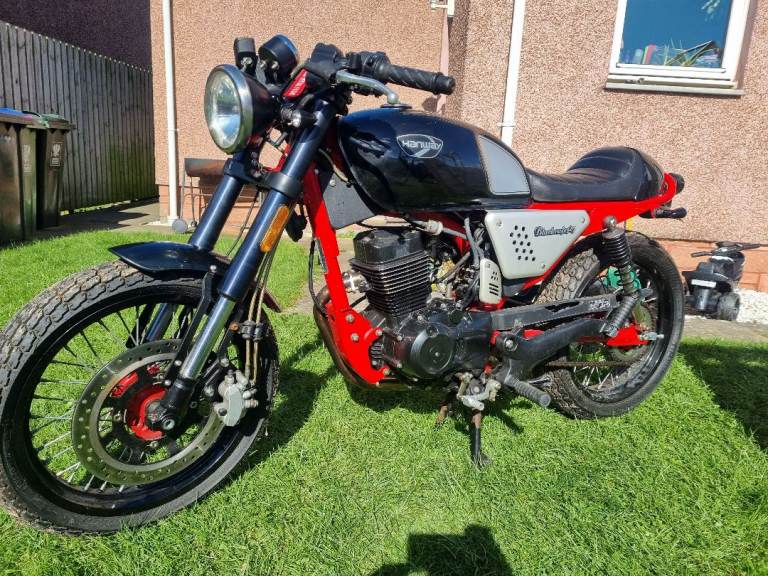 Hanway hc 125 cafe racer e4