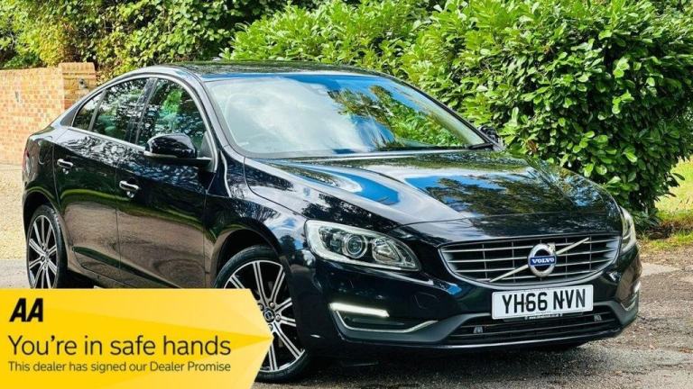 2016 Volvo S60 2.0 D4 SE Lux Nav Saloon 4dr Diesel Auto Euro 6 (s/s) (190 ps) Sa