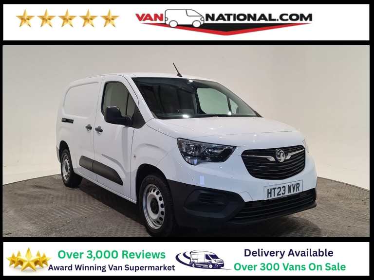 2023 Vauxhall Combo 1.5 TURBO D 2300 PRIME L2 100 BHP CREW VAN Crew Van Diesel Manual