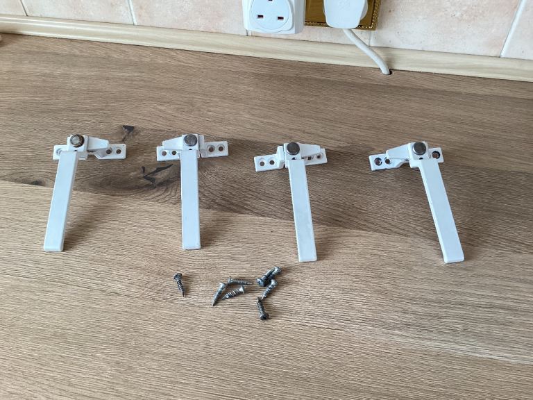 PVC window handles