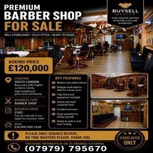 Barber shop for sale 