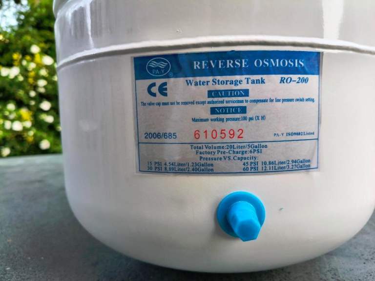 Reverse Osmosis RO-200 Water Storage Tank New