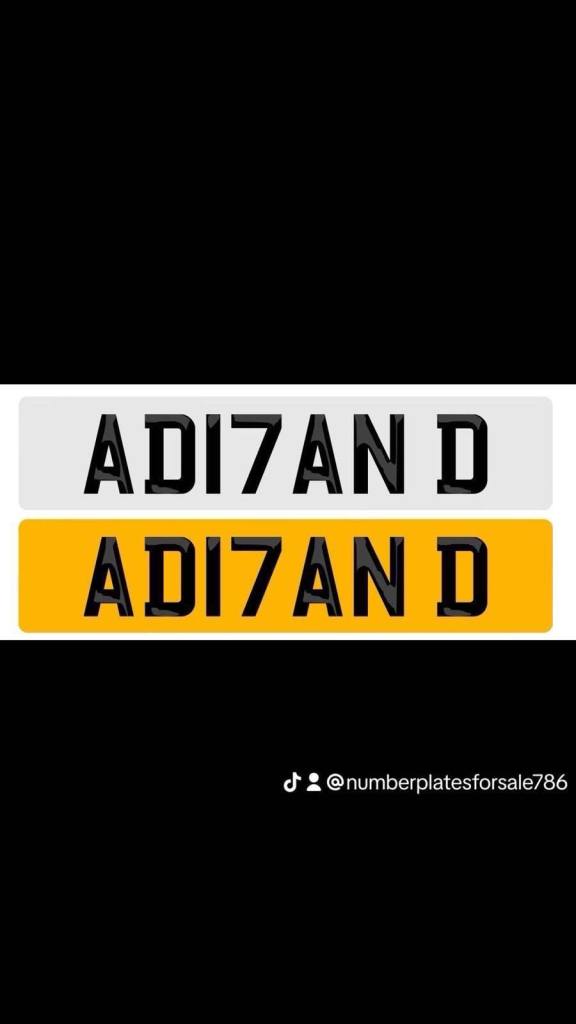 ADNAN PRIVATE NUMBER PLATE 