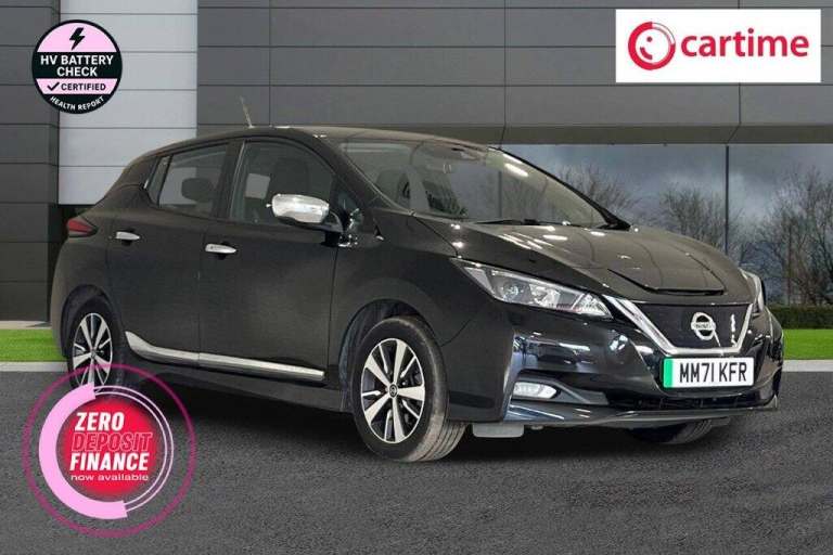 2021 71 NISSAN LEAF 40KWH ACENTA HATCHBACK 5DR ELECTRIC AUTO (150 PS) REAR VIEW