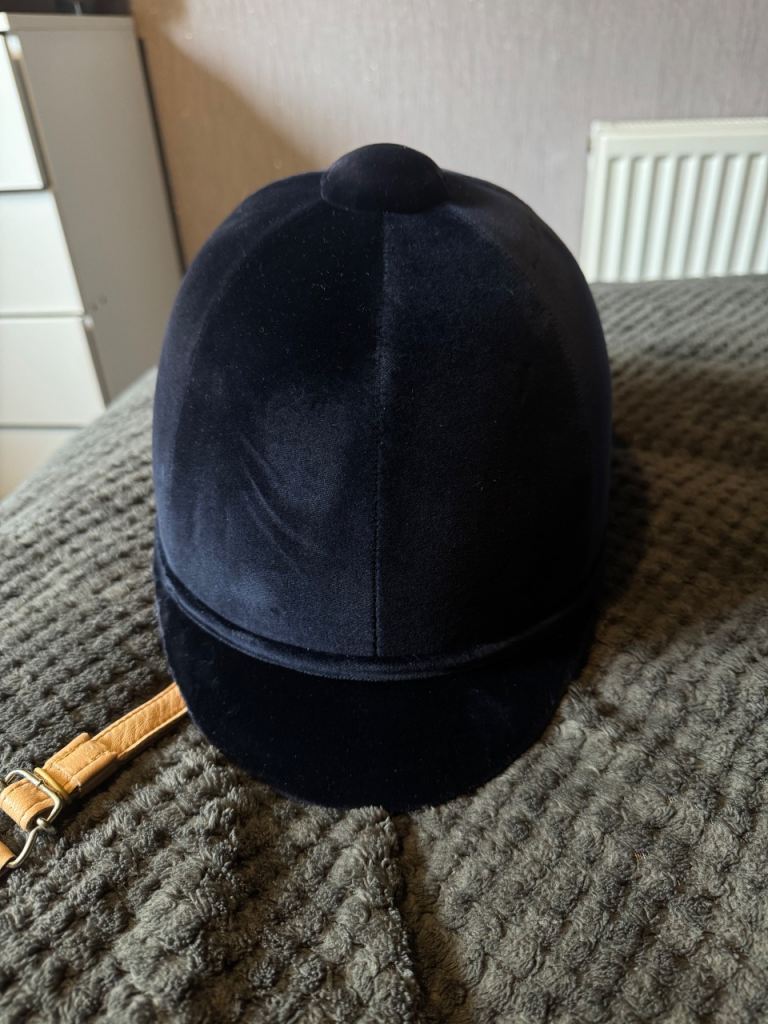 Riding hat Charles Owen navy 